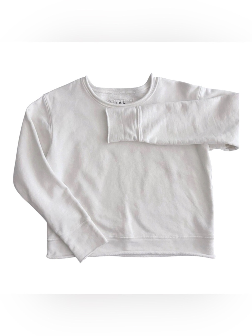 Frank & Eileen White Crewneck Sweatshirt